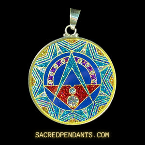 Arcturian 10th Dimensional Crop Circle Amulet Space Force