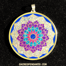 Load image into Gallery viewer, EXTRA LARGE - Mother Earth&#39;s Grid- Sacred Pendants