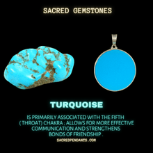 Load image into Gallery viewer, Tree of Life - Sacred Geometry Gemstone Pendant