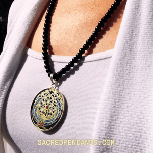 The Vishnu Stone Bead Necklace