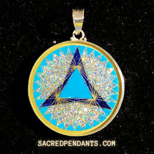 Load image into Gallery viewer, Trinity - Sacred Geometry Gemstone Pendant