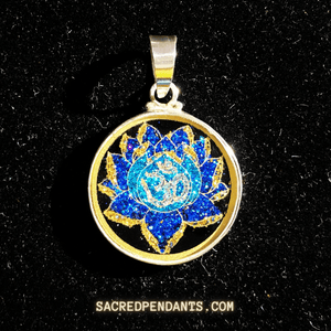 MINI  Lotus Om - Sacred Pendants