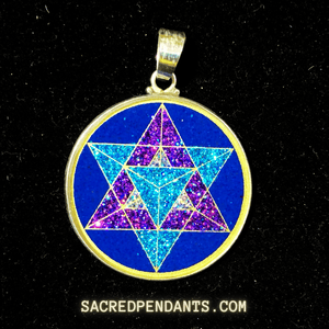 MerKaBa - Sacred Geometry Gemstone Pendant