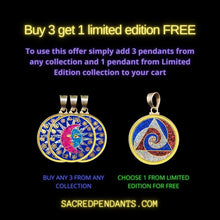 Load image into Gallery viewer, sacred geometry sterling silver pendant