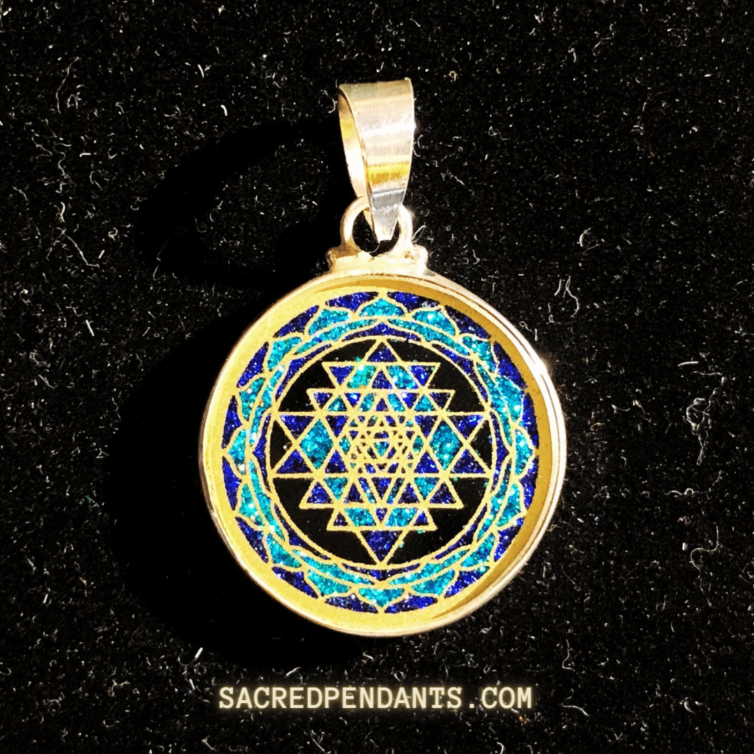 MINI Sri Yantra Sacred Pendants